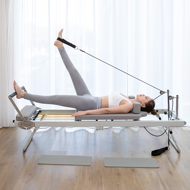 Pilates Yoga For Weight Loss - Alat Pilates Reformer Lipat Besar, Tempat