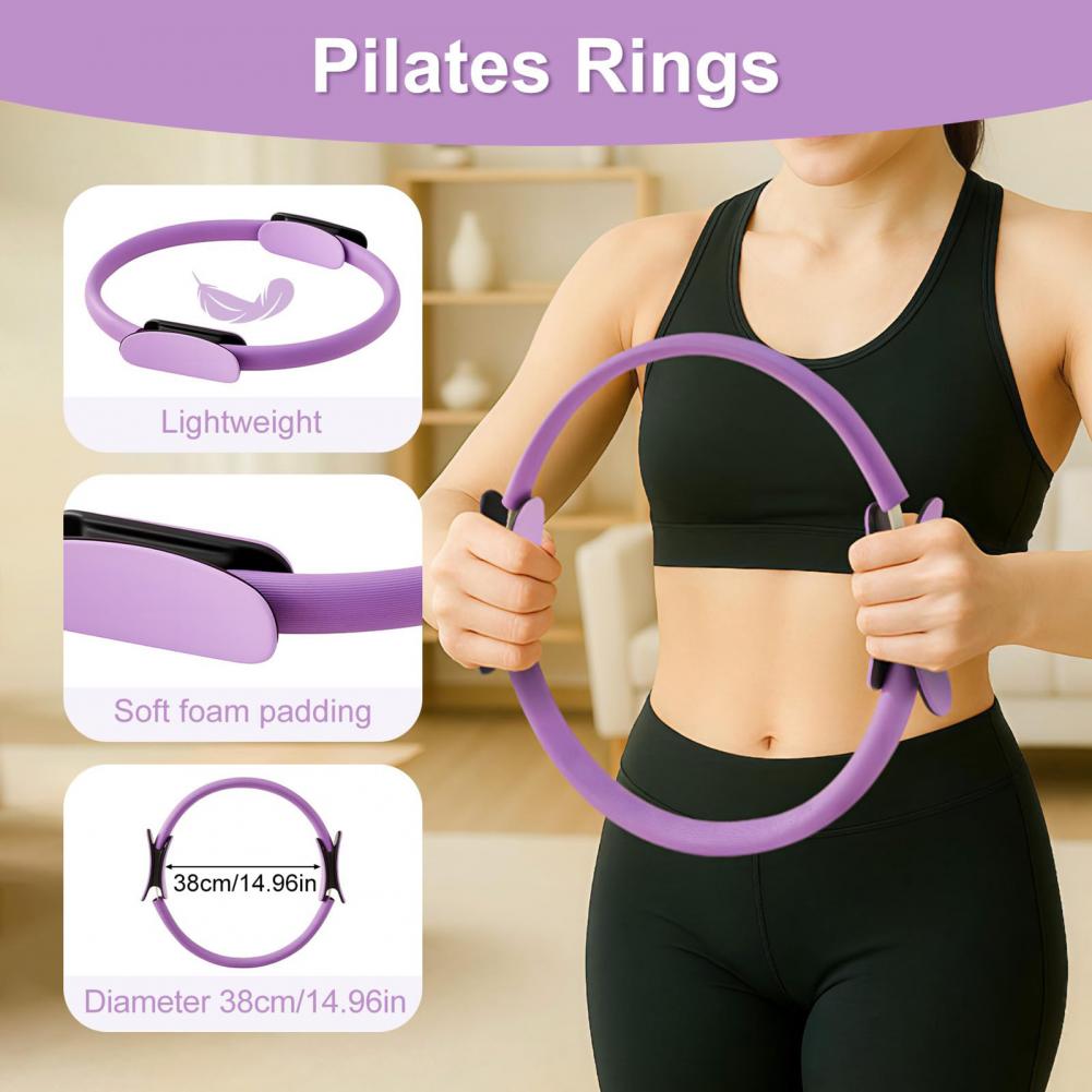 Pilates Yoga Ring Exercises - Wanita Yoga Kebugaran Cincin Lingkaran Pilates