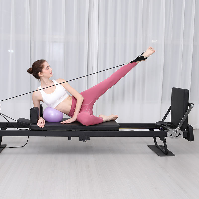 Pilates Yoga For Weight Loss - Alat Pilates Reformer Lipat Besar, Tempat