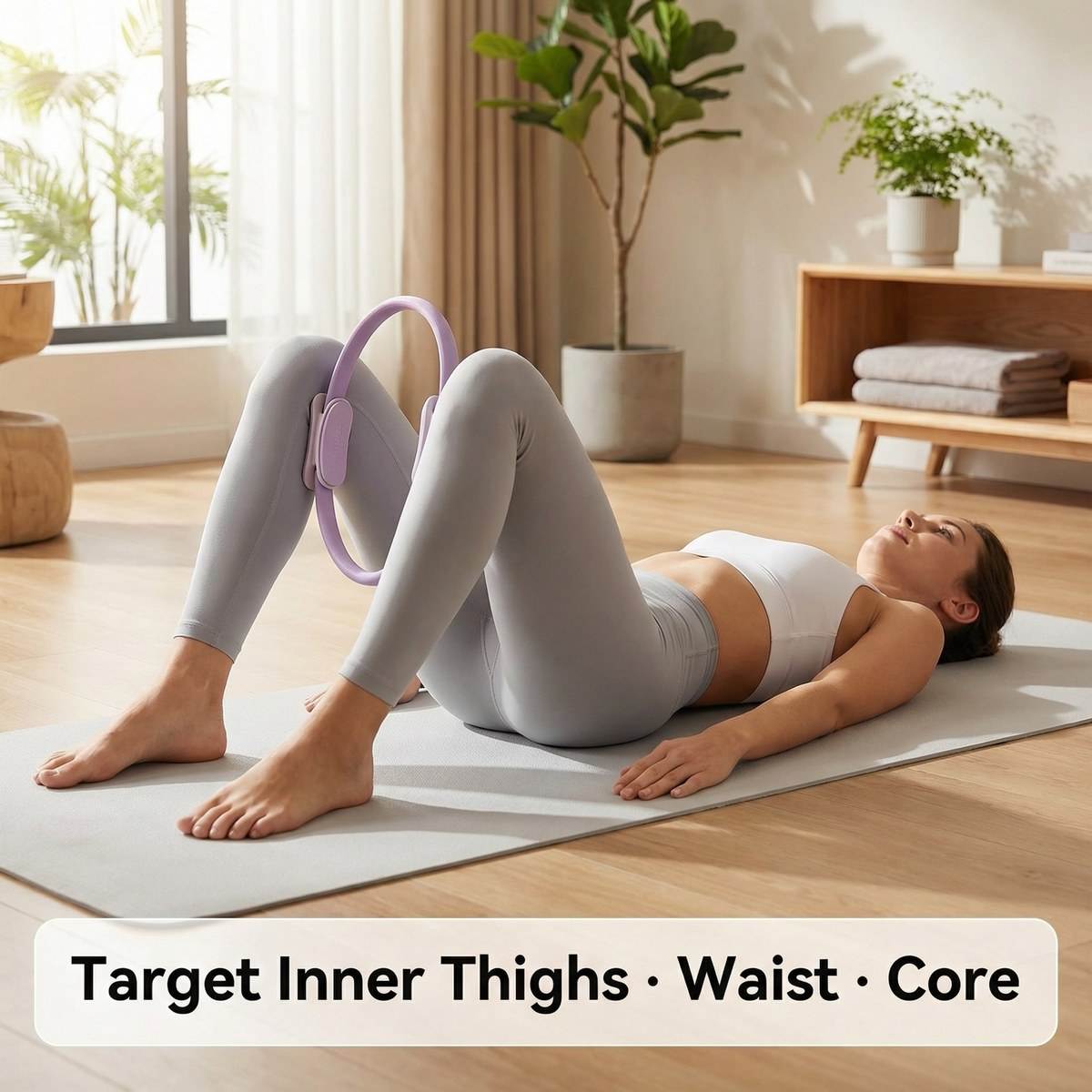 Home Pilates Yoga - Cincin Pilates 38cm, Yoga Magic Circle,