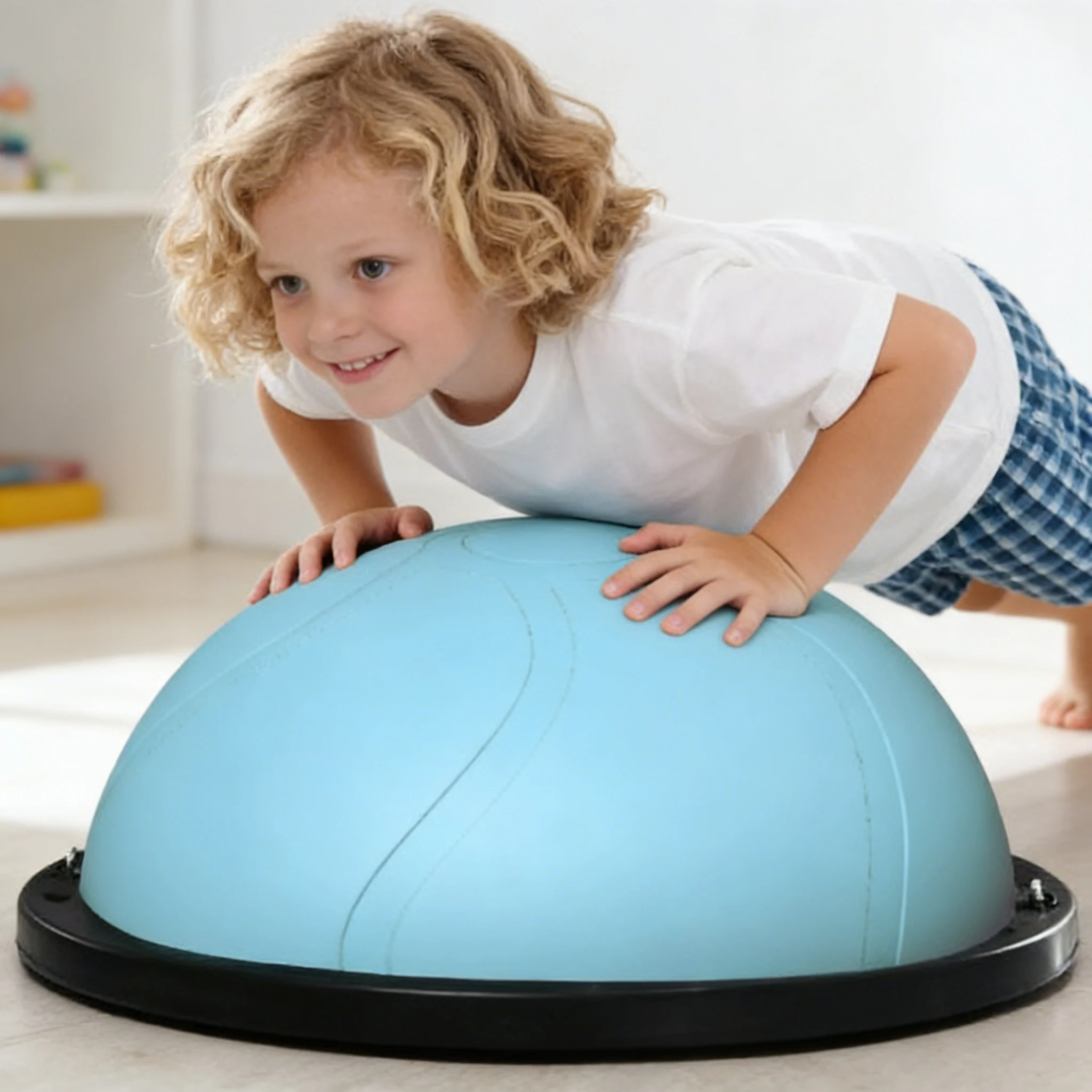 Pilates Yoga Hot - Bola Bosu Premium 2026 Laris Manis,
