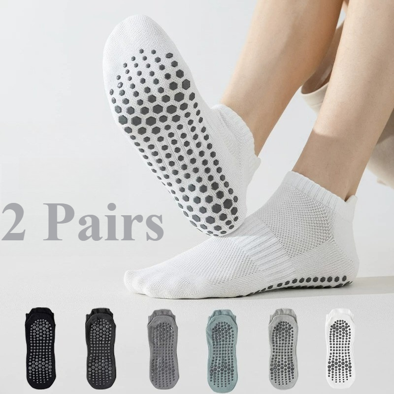 Pilates With Yoga - 2/1 Pasang Kaus Kaki Yoga Anti