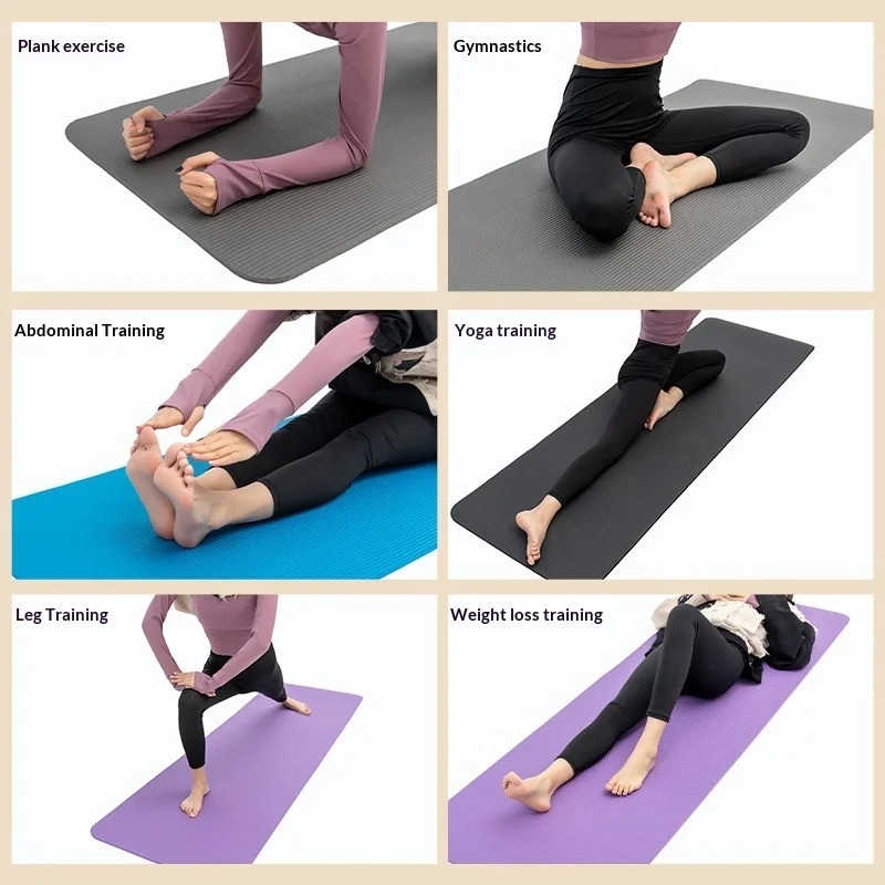 Matras Yoga Anti Selip Ekstra  - Home Pilates Yoga ulasan dan harga
