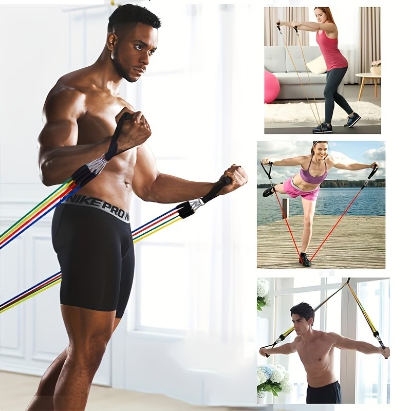 Set Resistance Band dengan Pen - Pilates Yoga Kit ulasan dan harga