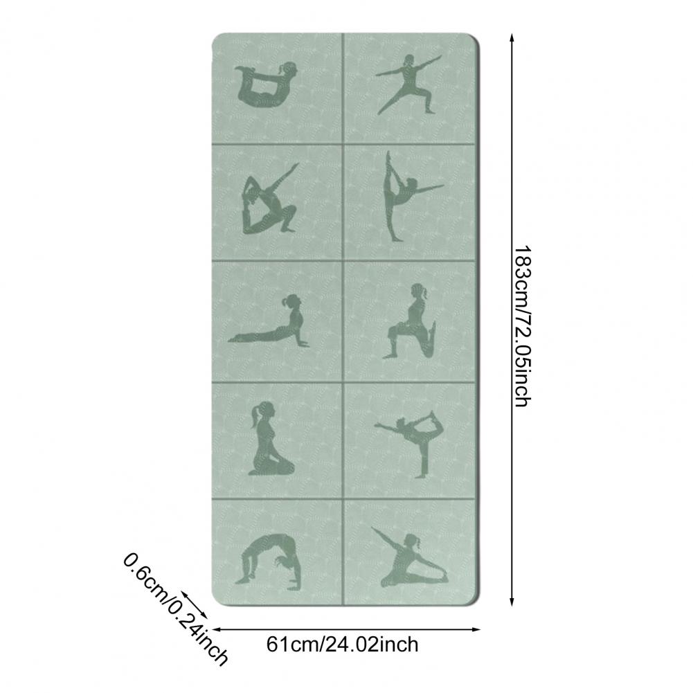 Matras Yoga Lipat Ekstra Porta - Pilates Yoga Mat Workout ulasan dan harga