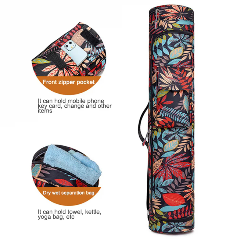Tas Yoga Cetak Motif Fitness,  - Pilates Yoga Kit ulasan dan harga