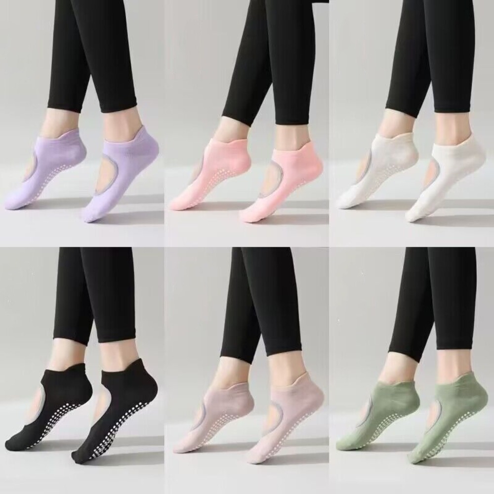 Kaus Kaki Yoga Silikon Nyaman  - Youtube Yoga Pilates ulasan dan harga