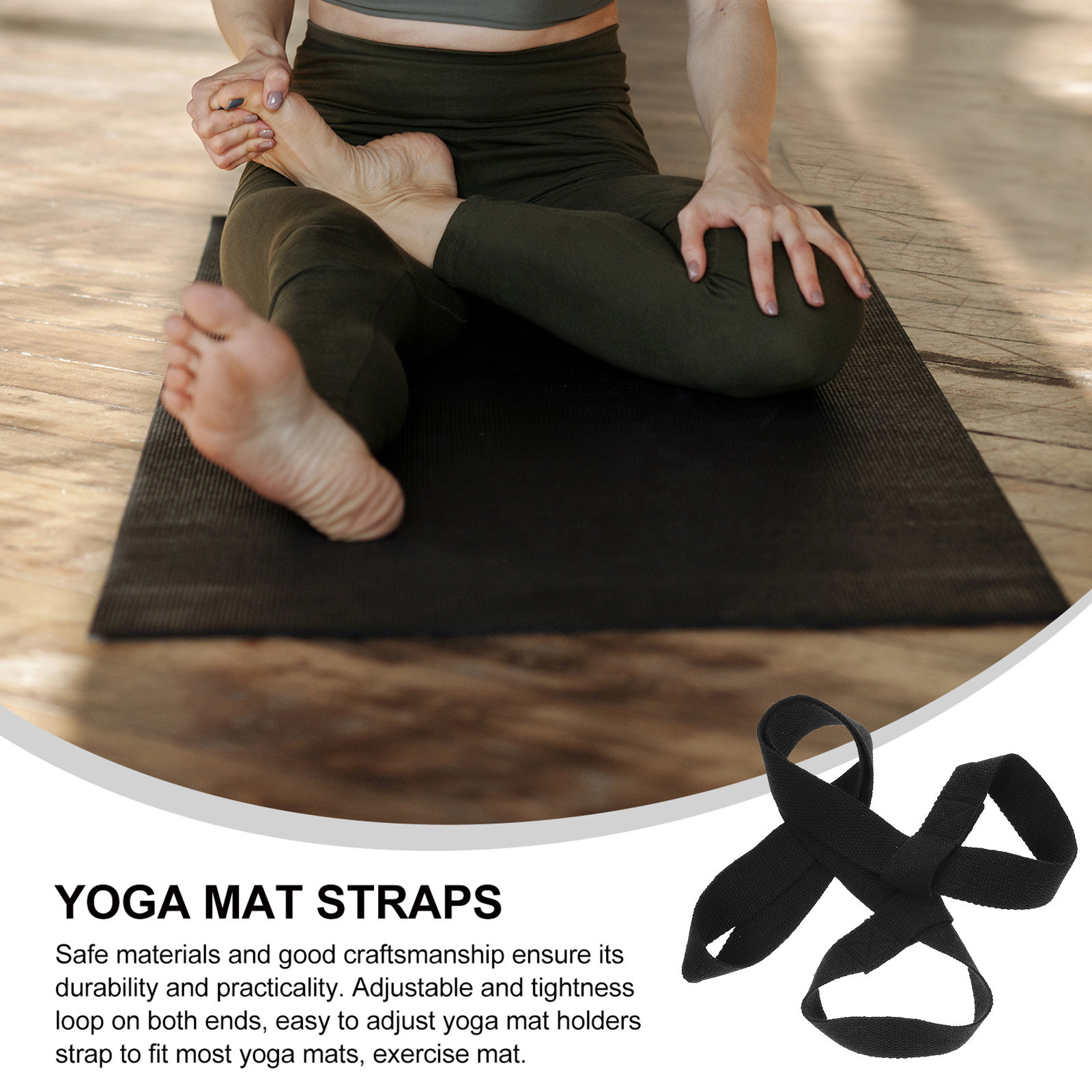 2Pcs Tali Pengangkut Matras Yo - Pilates Yoga Classes ulasan dan harga