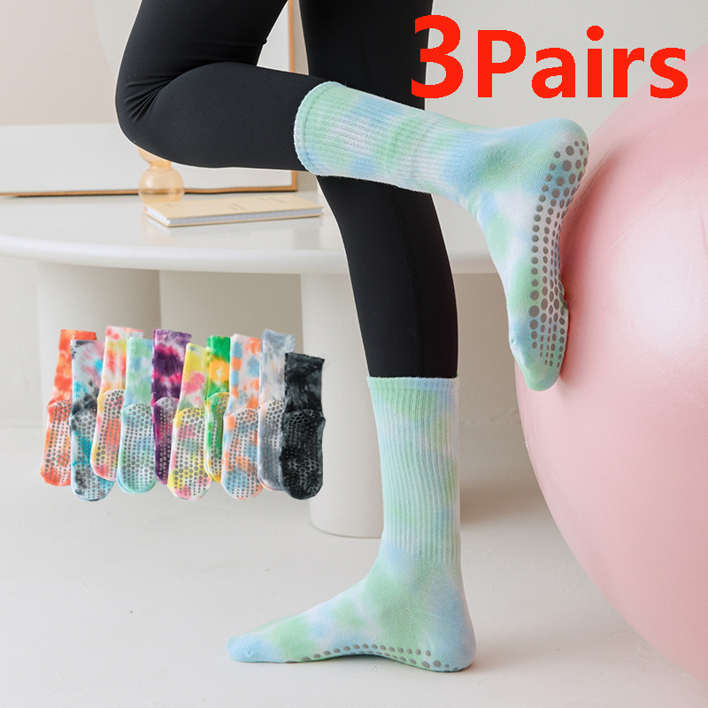 3 Pasang Kaus Kaki Yoga Gradas - Youtube Yoga Pilates ulasan dan harga