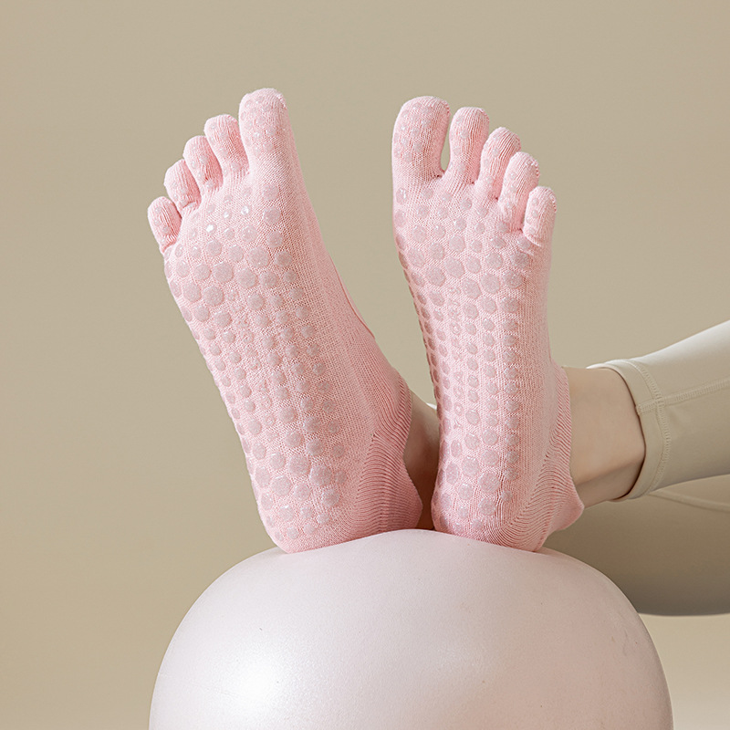 Kaus Kaki Anti Selip untuk Yog - Youtube Yoga Pilates ulasan dan harga