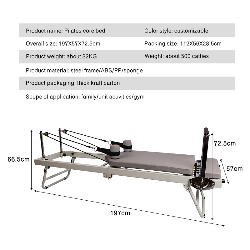 Alat Pilates Reformer Lipat Be - Pilates Yoga For Weight Loss ulasan dan harga