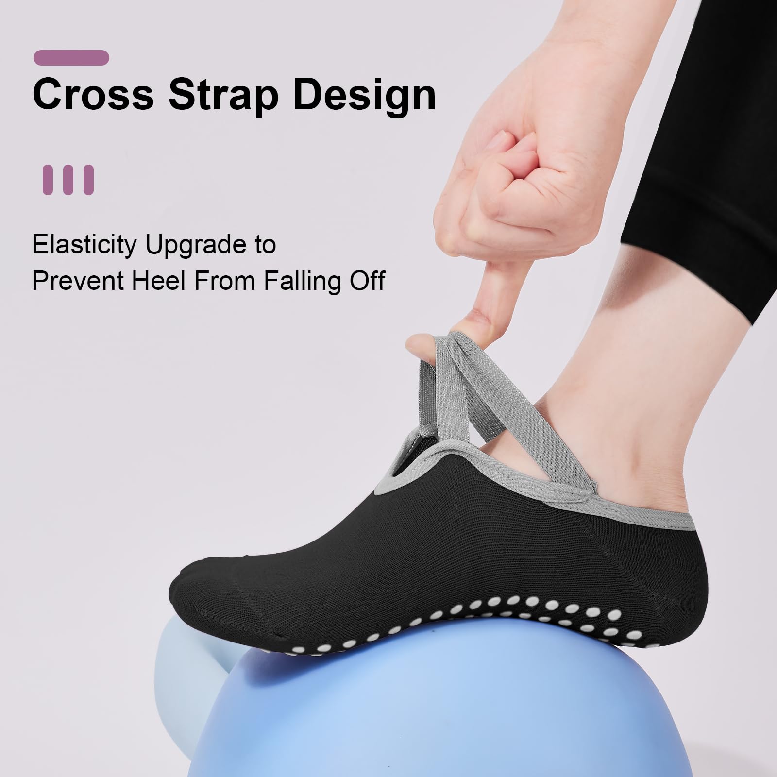 4-Pasang Kaus Kaki Pilates Wan - Pilates Yoga Kit ulasan dan harga