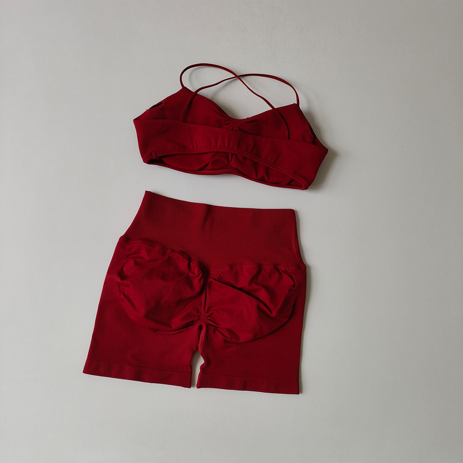 Set Yoga Seamless Elastis Ting - Pilates Yoga Kit ulasan dan harga