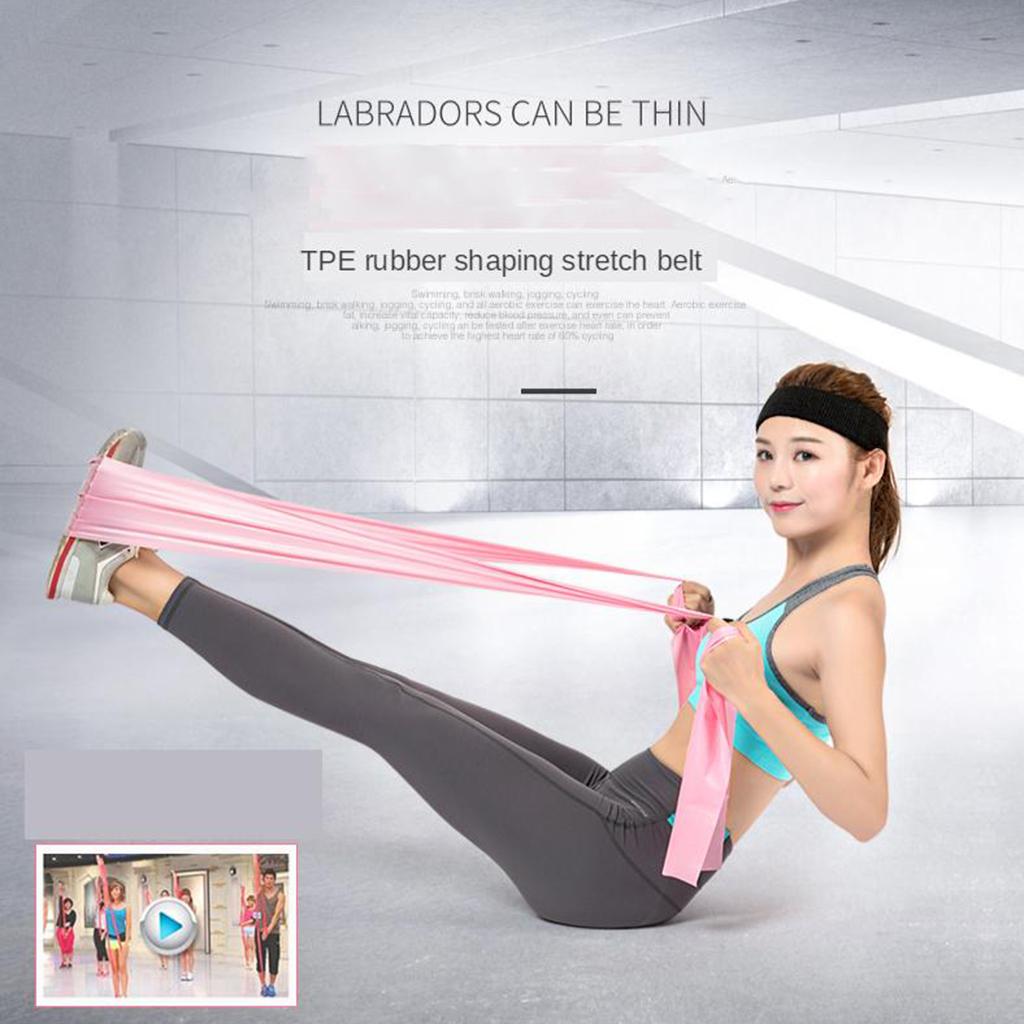 Pita Latihan Peregangan Panjan - Pilates Yoga Kit ulasan dan harga
