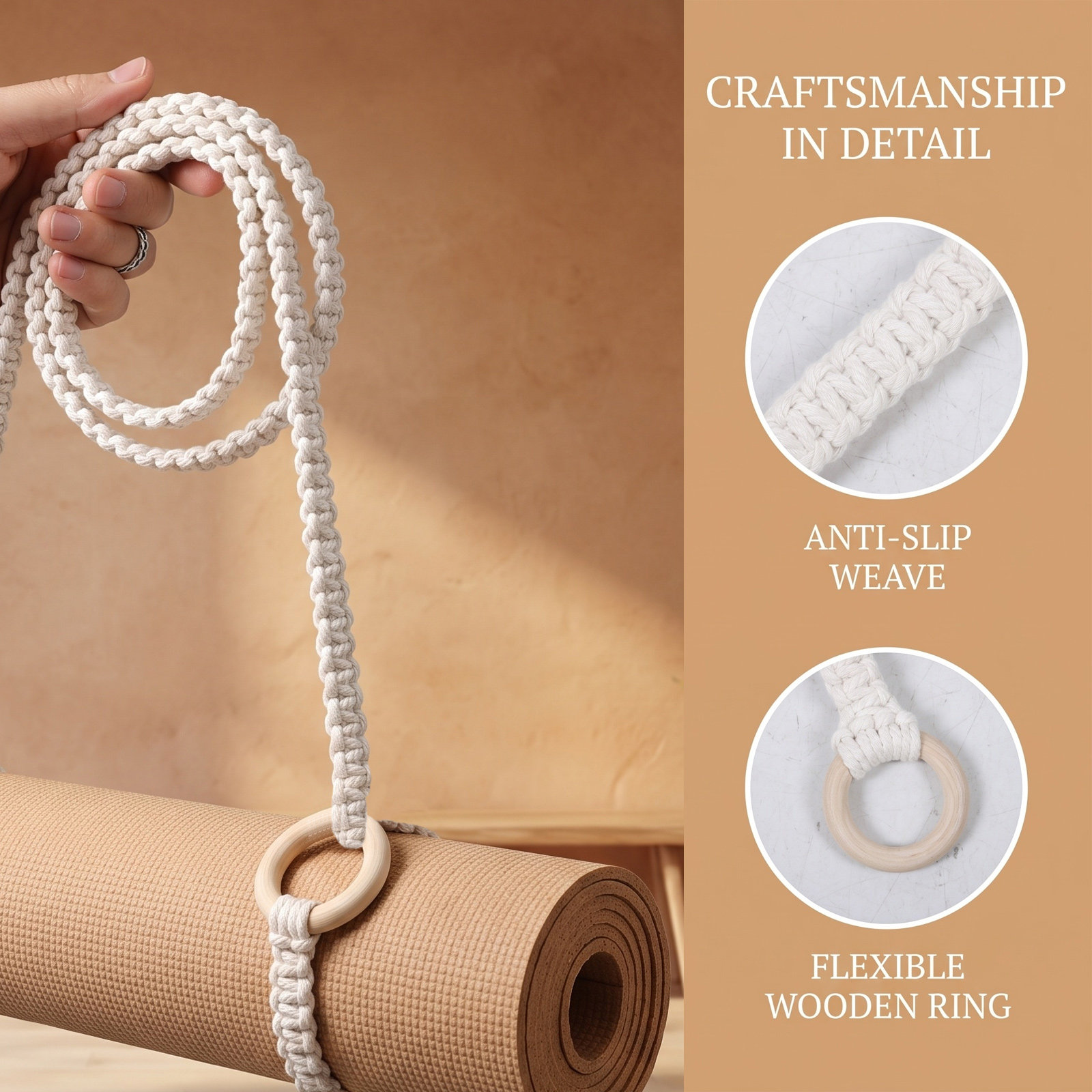 Tali Gendong Matras Yoga Rajut - Pilates Yoga Mat Workout ulasan dan harga