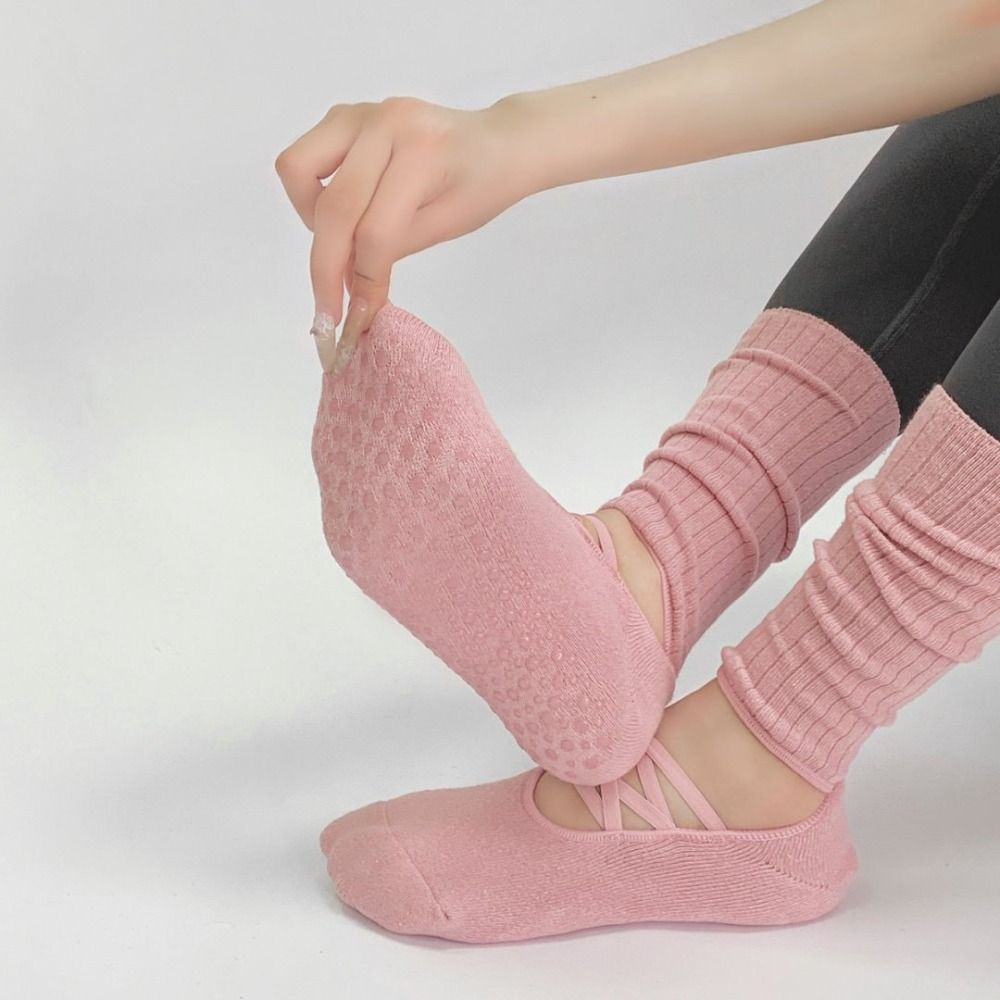 Kaos Kaki Pilates Bahan Bernap - Youtube Yoga Pilates ulasan dan harga