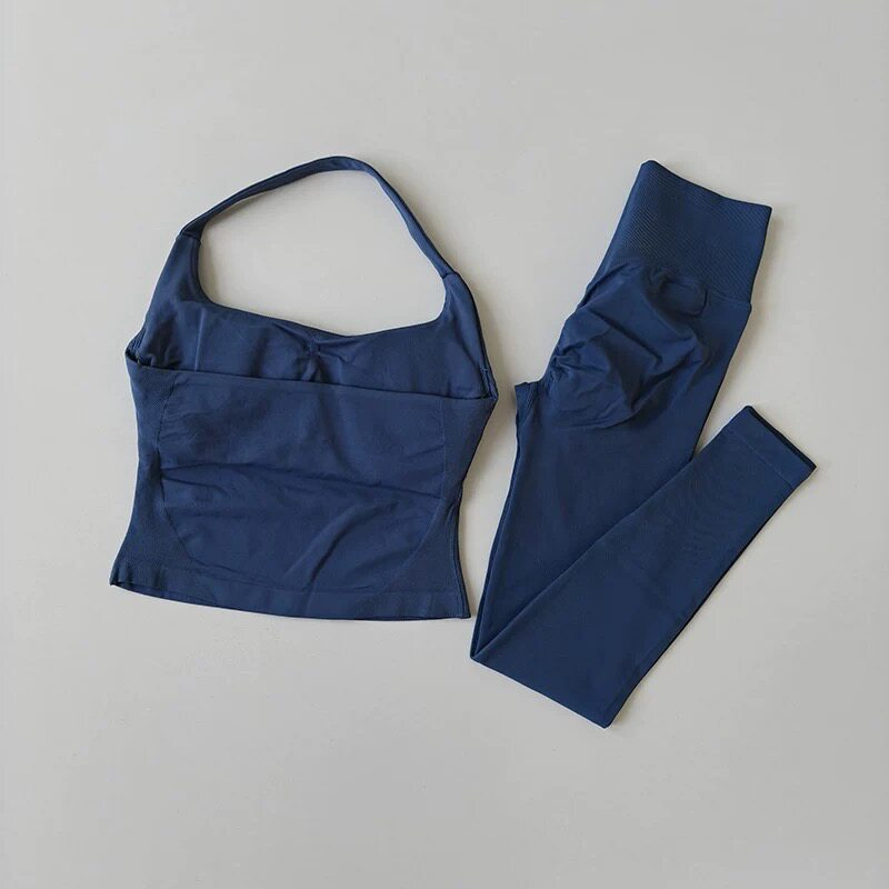 Set Pakaian Olahraga Yoga Fitn - Pilates Yoga Kit ulasan dan harga