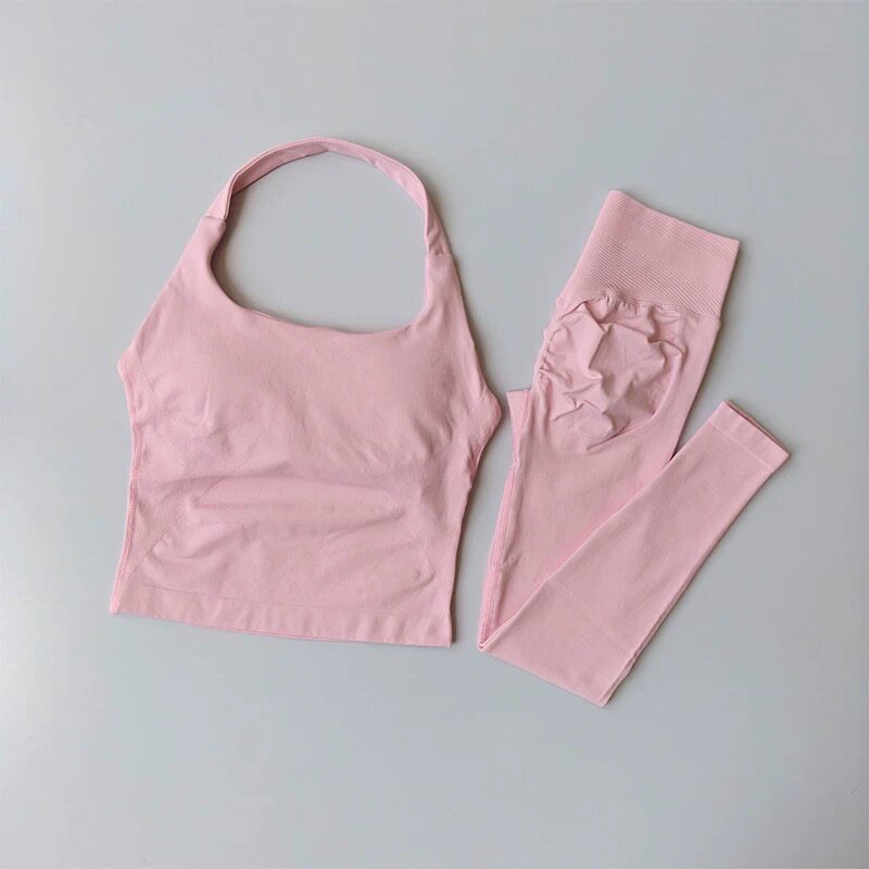 Set Pakaian Olahraga Yoga Fitn - Pilates Yoga Kit ulasan dan harga