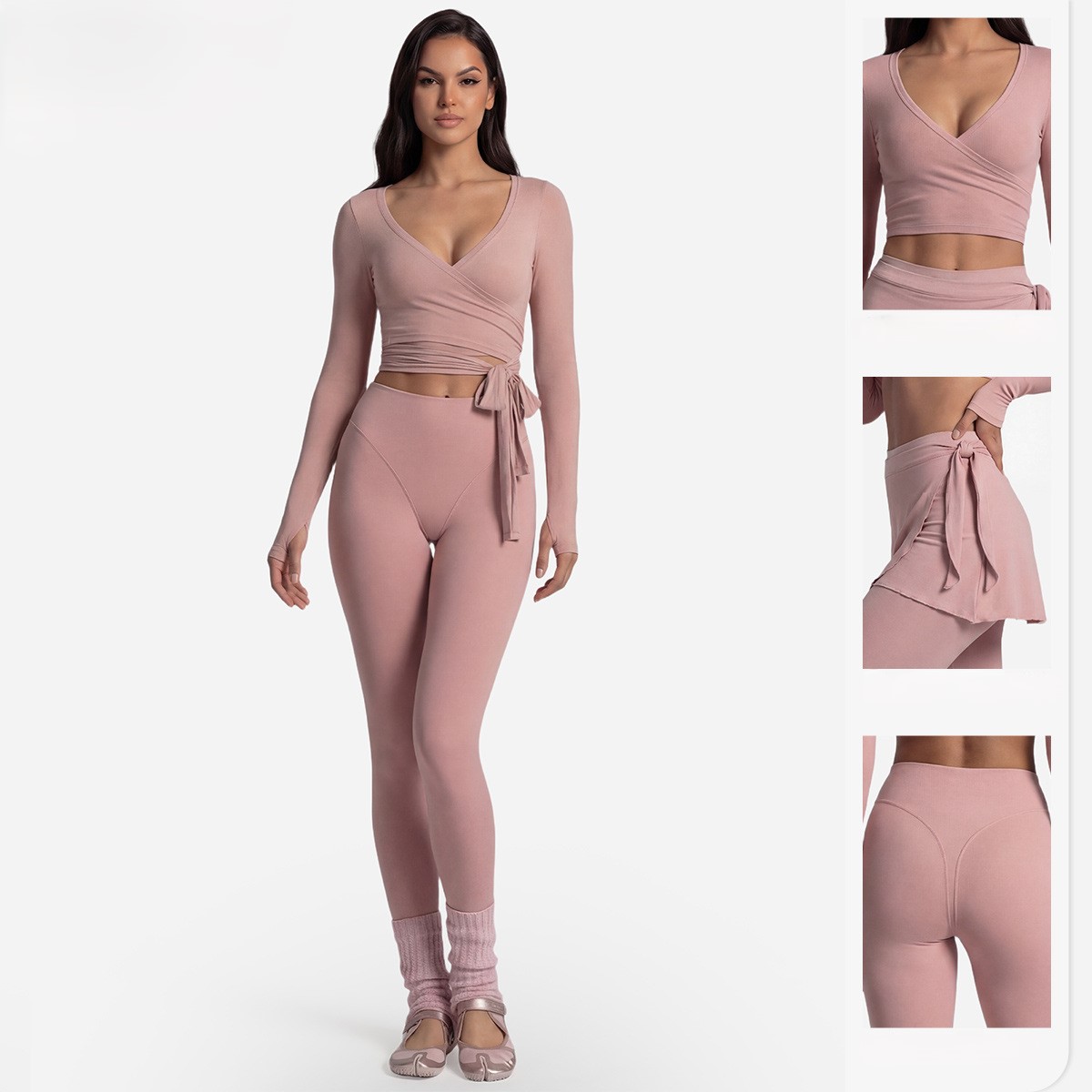Atasan Yoga Lengan Panjang Mod - Pilates Yoga Kit ulasan dan harga