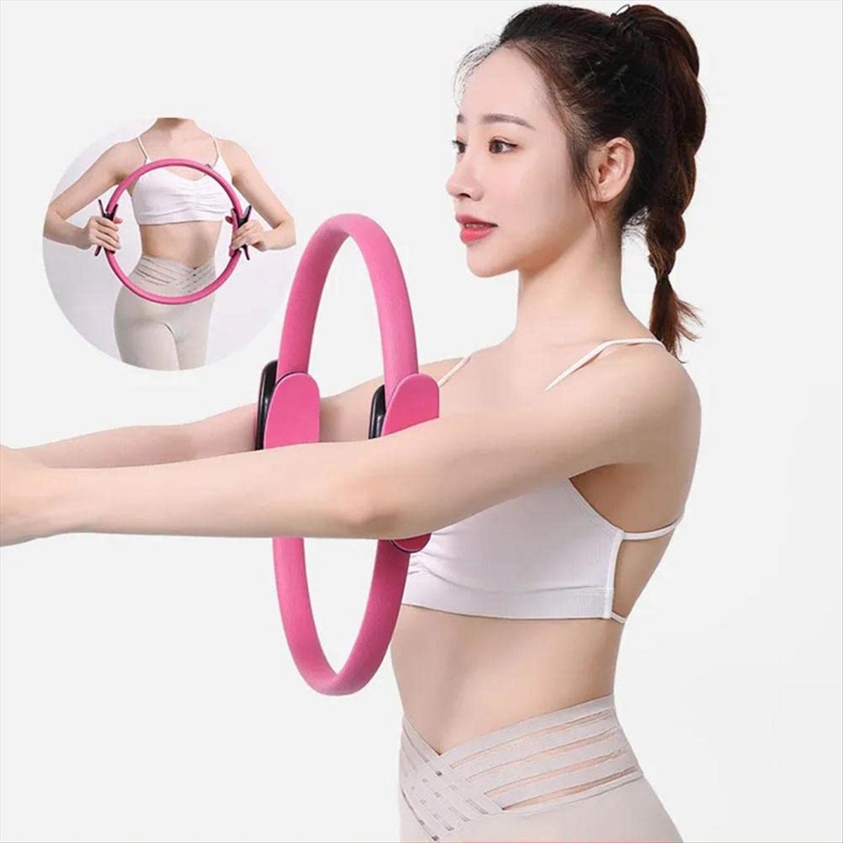 T34C Pilates Circle untuk Memb - Pilates Yoga For Weight Loss ulasan dan harga