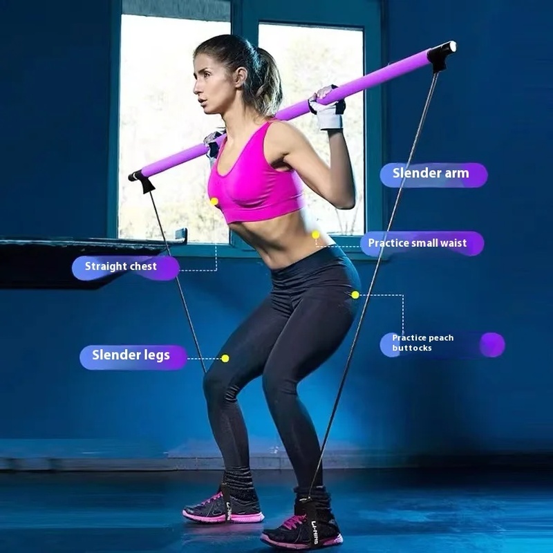 Pilates Stick - Batang Kebugar - Pilates Yoga Ring Exercises ulasan dan harga