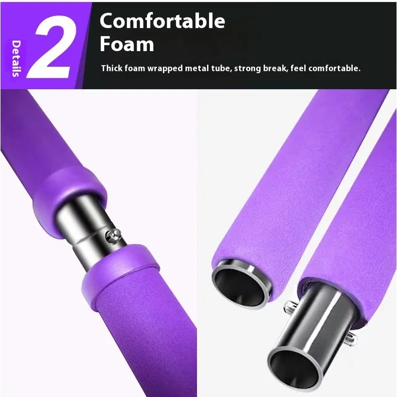 Pilates Stick - Batang Kebugar - Pilates Yoga Ring Exercises ulasan dan harga