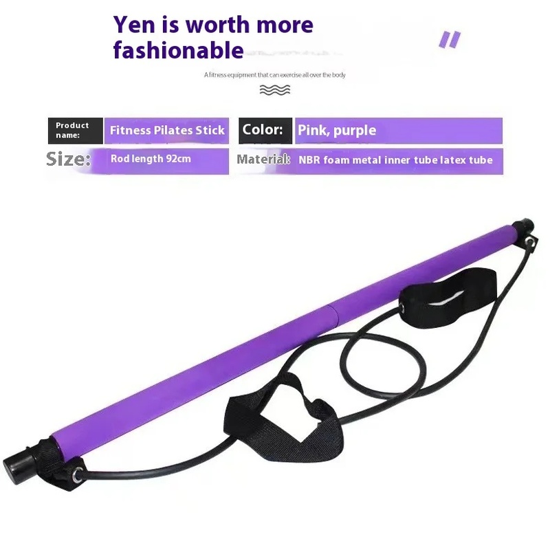 Pilates Stick - Batang Kebugar - Pilates Yoga Ring Exercises ulasan dan harga