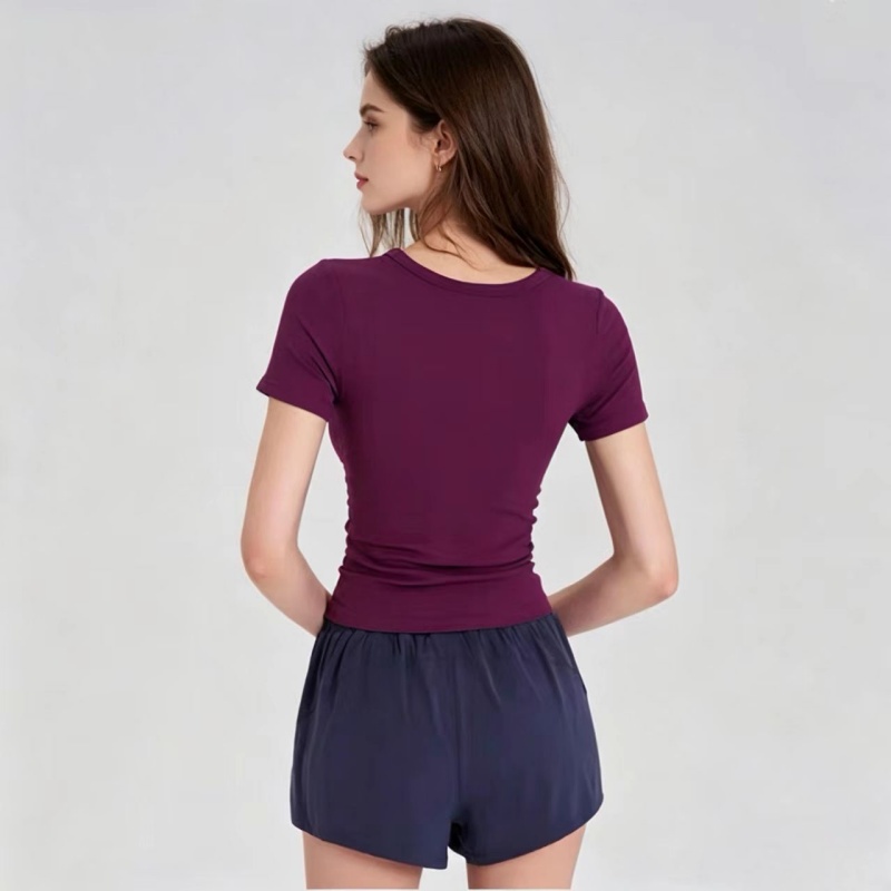 Kaos Olahraga Wanita Lengan Pe - Pilates Yoga And Gym ulasan dan harga