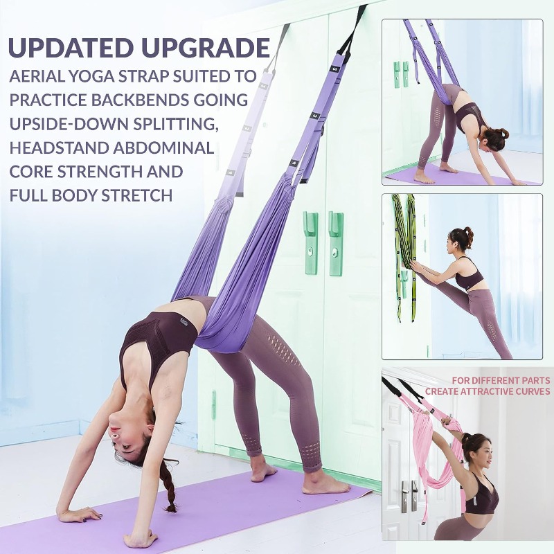 Set Hammock Yoga Udara yang Da - Pilates Yoga Aerial ulasan dan harga