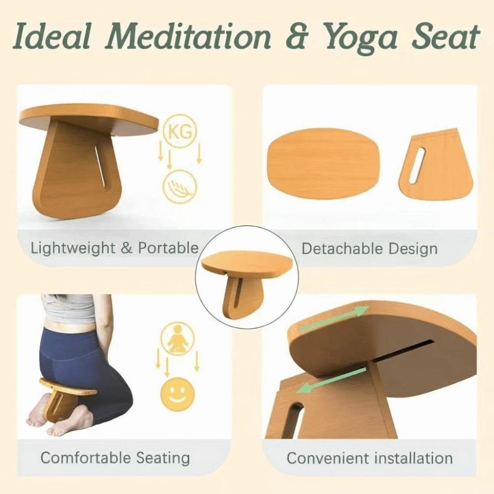 Kursi Doa Kayu Solid Bangku Yo - Pilates Chair Wunda ulasan dan harga