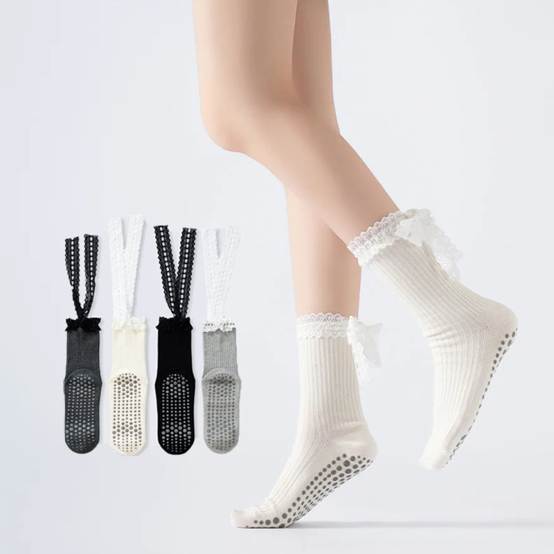 Kaos Kaki Yoga Wanita Katun Si - Youtube Yoga Pilates ulasan dan harga