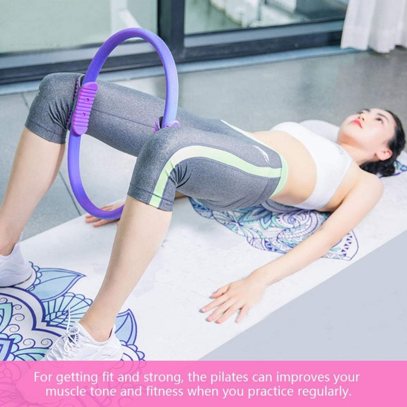 Cincin Yoga Pilates Tahan Lama - Pilates Yoga Ring Exercises ulasan dan harga
