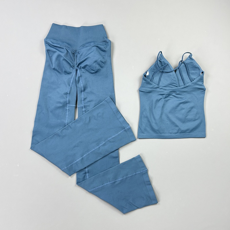 2Pcs Set Yoga Wanita Tanpa Jah - Pilates Yoga Kit ulasan dan harga