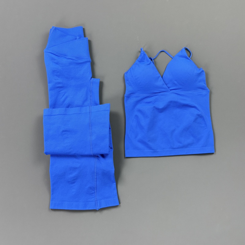 2Pcs Set Yoga Wanita Tanpa Jah - Pilates Yoga Kit ulasan dan harga