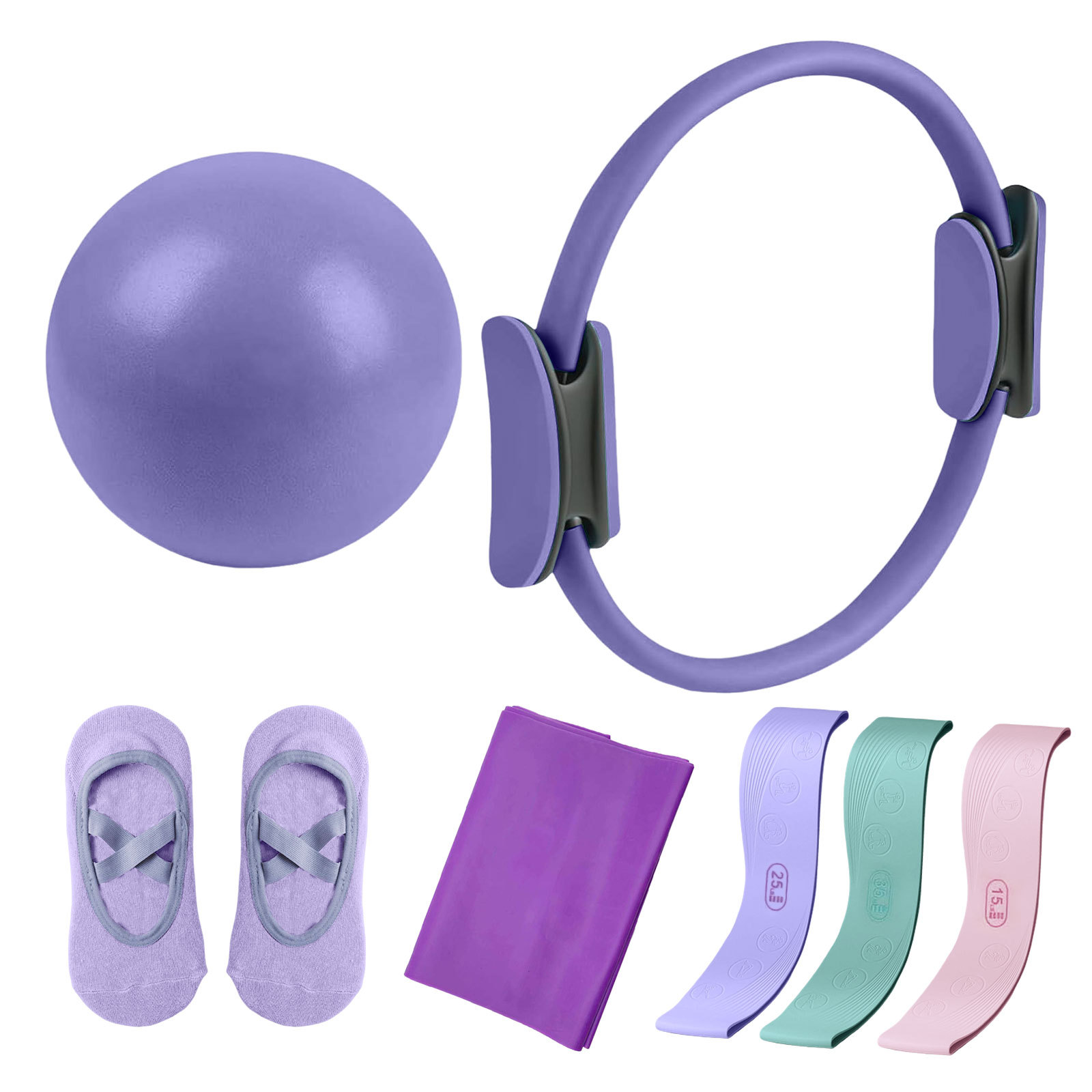 Pilates Circle Resistance Band - Pilates Yoga Combined ulasan dan harga
